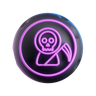 sickle monster emoji 3d