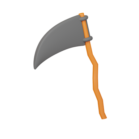 Grim Reaper Scythe  3D Icon