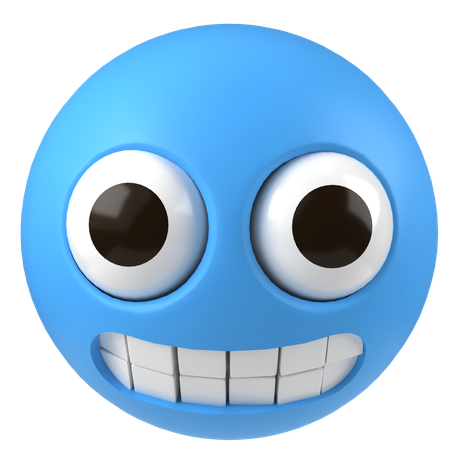 Grimace Emoji  3D Icon