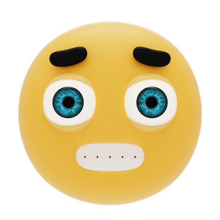 Grimacing Emoji  3D Icon