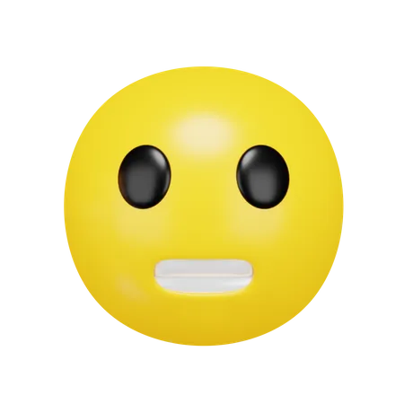 Grimacing Face  3D Emoji