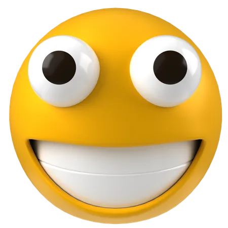 Grin  3D Icon