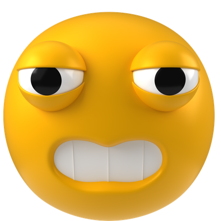 Grincement des dents  3D Icon