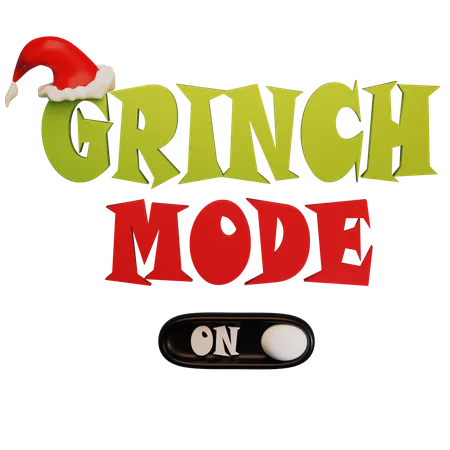 Grinch Mood  3D Icon