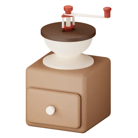 Grinder Coffee  3D Icon