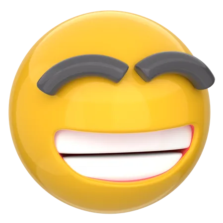 Grinning  3D Icon