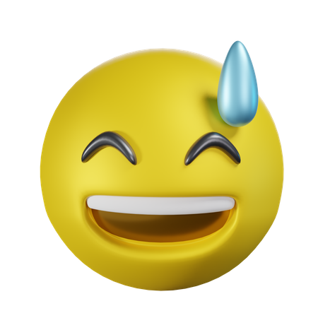 Grinning  3D Icon