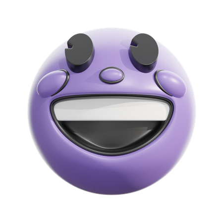 Grinning  3D Icon