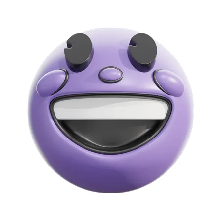 Grinning  3D Icon