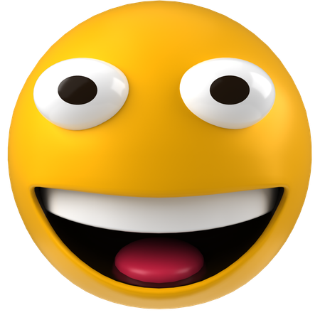 Grinning  3D Icon