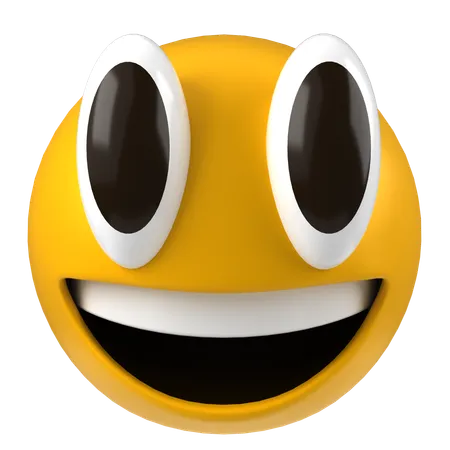 Grinning  3D Icon