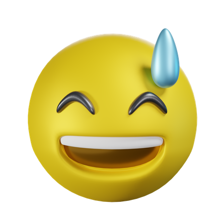 Grinning 3D Icon
