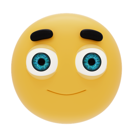 Grinning Emoji  3D Icon