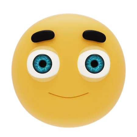 Grinning Emoji  3D Icon