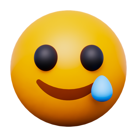 Grinning Emoji  3D Icon