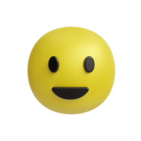 Grinning emoji 3D Icon