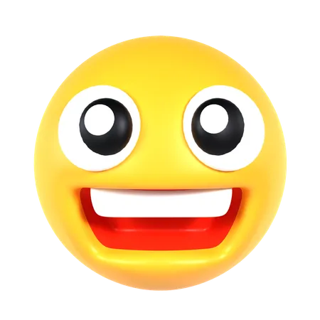 Grinning Face  3D Icon