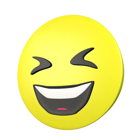 Grinning Face With Big Smile  3D Icon