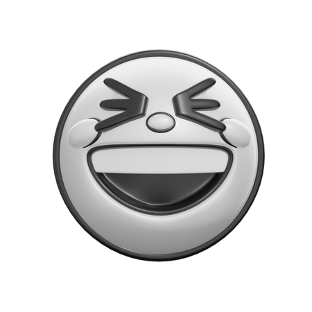 Grinning Squinting Face  3D Icon