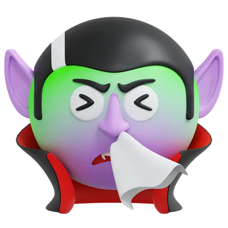 Vampiro da gripe  3D Icon