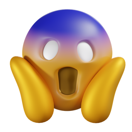 Gritar  3D Icon