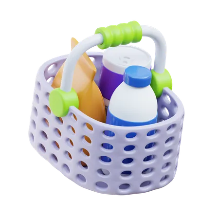 Groceries  3D Icon