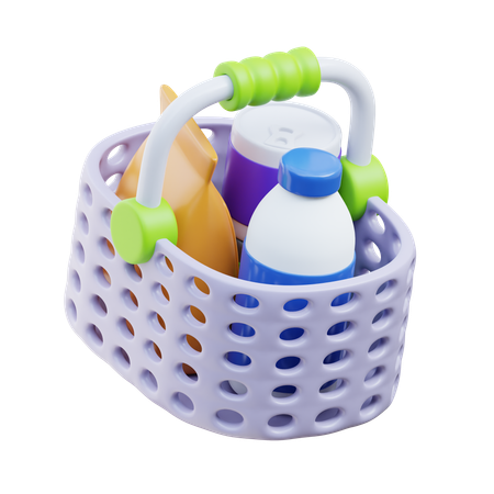 Groceries  3D Icon