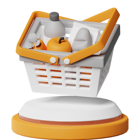 Groceries  3D Icon