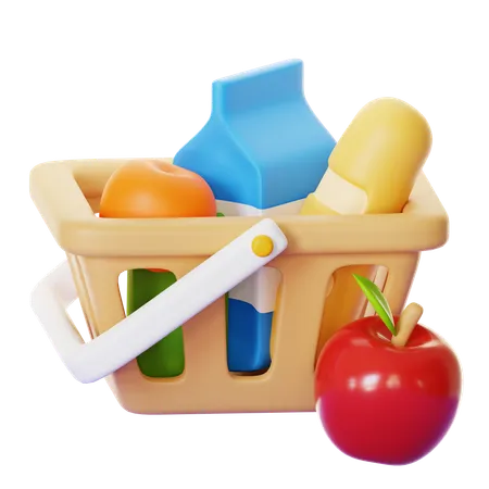 GROCERY  3D Icon