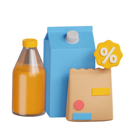 Grocery  3D Icon