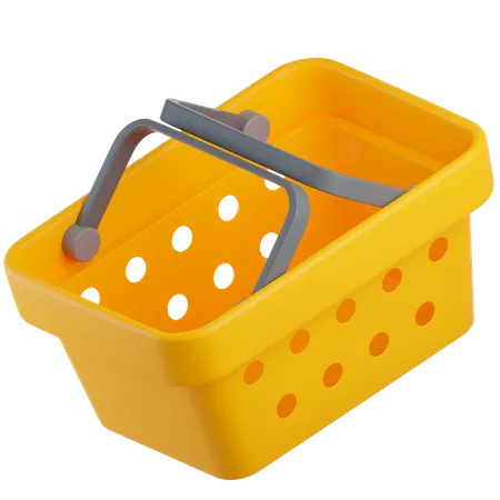 Grocery basket  3D Icon