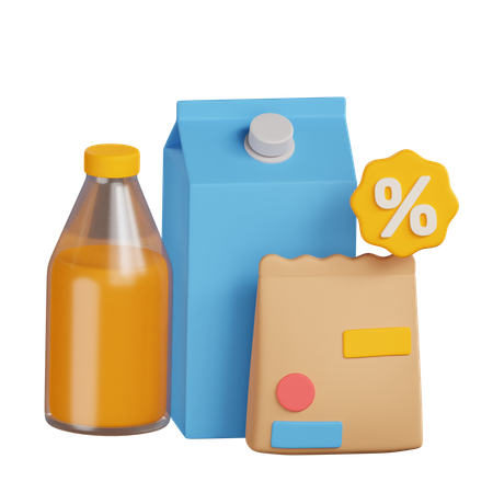 Grocery  3D Icon