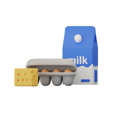 Grocery Shopping  3D Icon