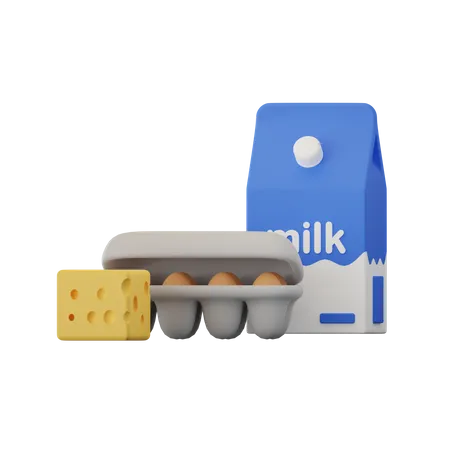 Grocery Shopping  3D Icon