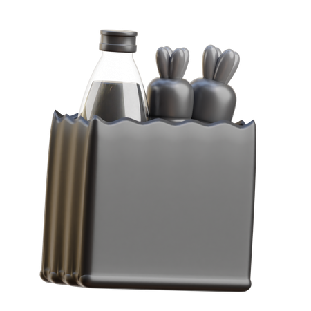 Grocery Shopping  3D Icon