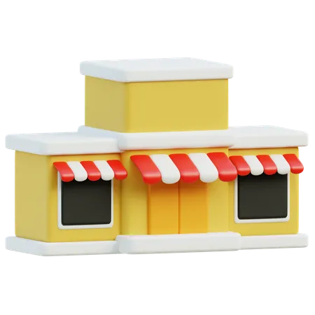 Grocery Store  3D Icon