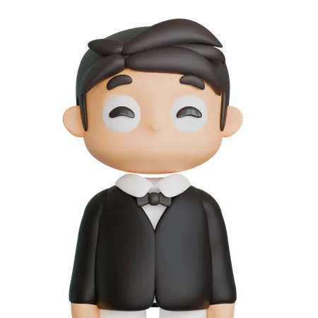 Groom  3D Icon