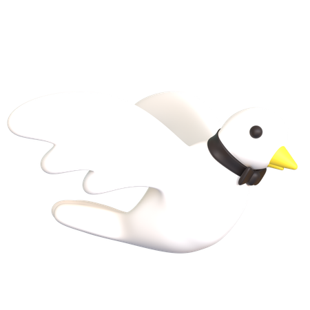 Groom Dove  3D Icon