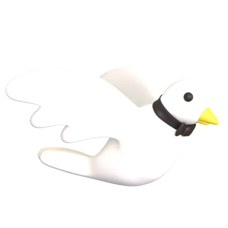 Groom Dove  3D Icon