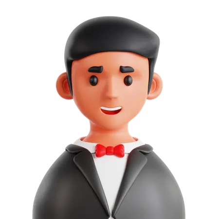 Groomsmen  3D Icon