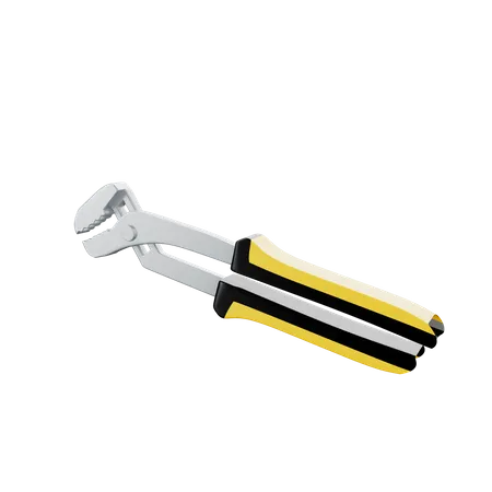 Groove Pliers  3D Icon