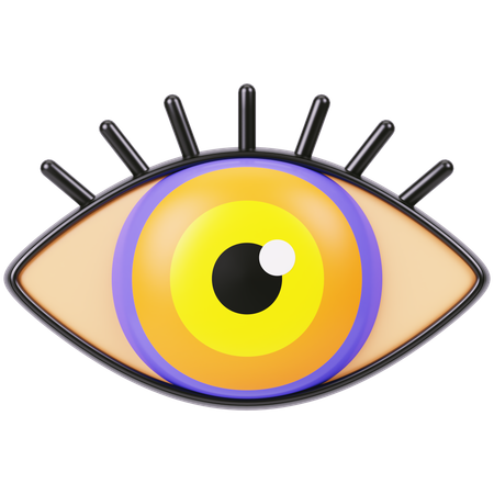 Groovy Eye  3D Icon