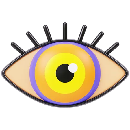 Groovy Eye  3D Icon