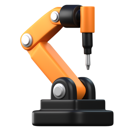 Bras robotique gros tournevis  3D Icon