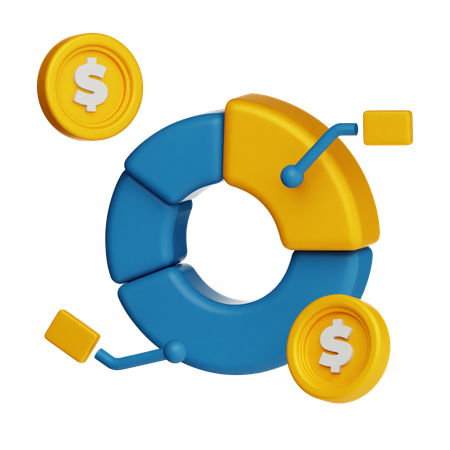 Gross Margin  3D Icon