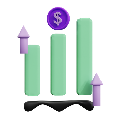 Gross Profit  3D Icon