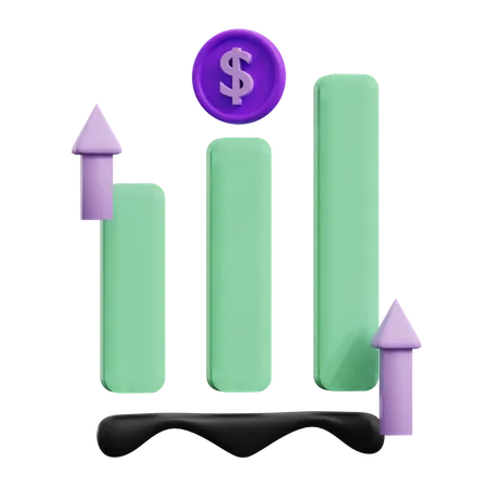 Gross Profit  3D Icon