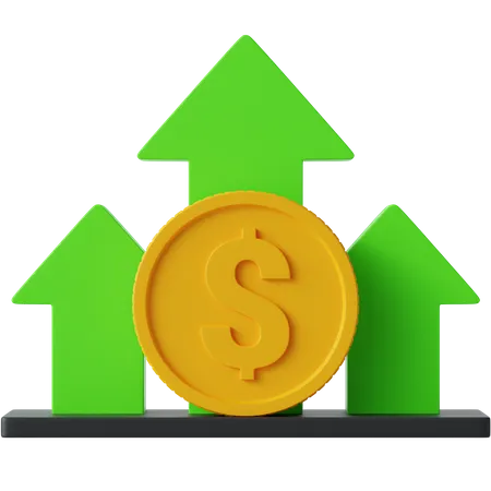 Gross Profit  3D Icon