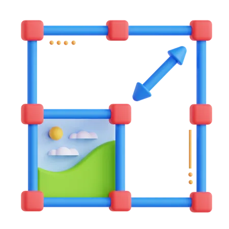 Größe ändern  3D Icon