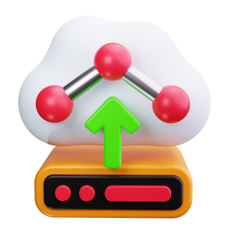 Große Daten  3D Icon